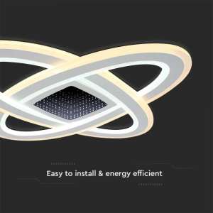 LED плафон с дистанционно управление 130W 3в1 VT-7962 V-TAC | AVStore