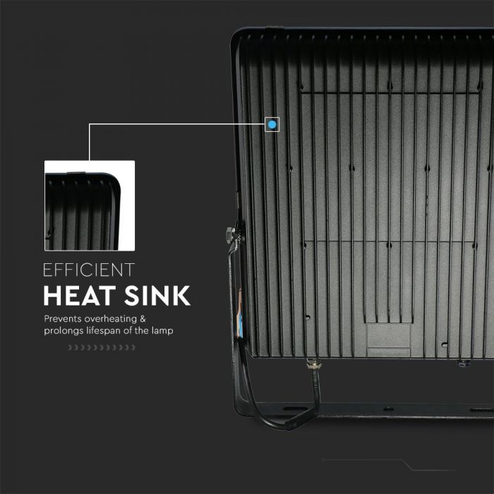 20449-i3_1 LED прожектор 30W 6400K Samsung чип VT-30185 V-TAC черен | AVStore