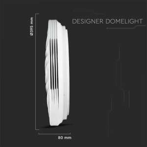 LED плафон кръгъл/блестящ 40/20W 3в1 с дистанционно управление VT-8403 V-TAC бял | AVStore