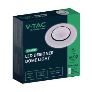 LED плафон кръгъл 60/30W 3в1 с дистанционно управление VT-8504 V-TAC | AVStore