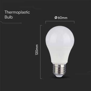 LED крушка 11W A60 4000K Samsung чип VT-262D V-TAC E27 | AVStore