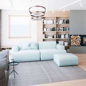 LED пендел 3 ринга 86W 3000K V-TAC VT-82-3D кафяв | AVStore