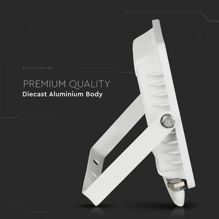 21404-i5 LED прожектор 30W 4000K Samsung чип VT-30 V-TAC бял | AVStore