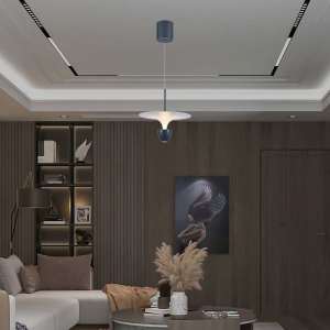 LED пендел Ø300mm 9W 3000K V-TAC VT-7532M сив | AVStore