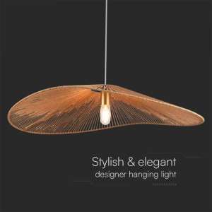 Дървен пендел Ø800mm V-TAC VT-7972 | AVStore