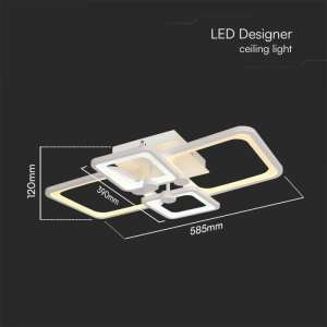 LED плафон с дистанционно управление 70W 3в1 VT-7718 V-TAC | AVStore