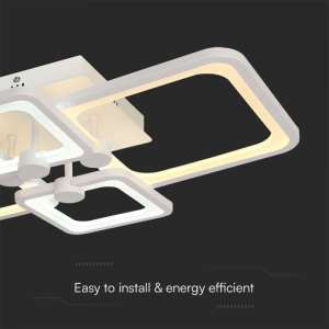 LED плафон с дистанционно управление 70W 3в1 VT-7718 V-TAC | AVStore