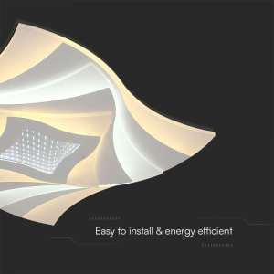 LED плафон с дистанционно управление 75W 3в1 VT-7734 V-TAC | AVStore