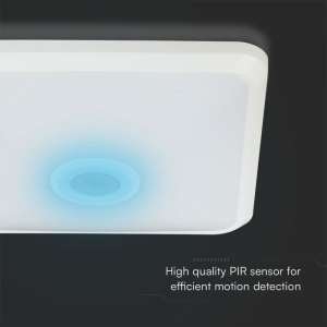 LED плафон със сензор за движение 12W 3в1 VT-81003 V-TAC | AVStore