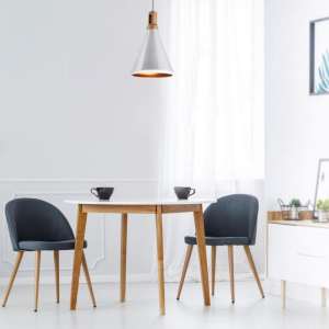 Пендел бял/дървен връх Ø250mm V-TAC VT-7525 | AVStore