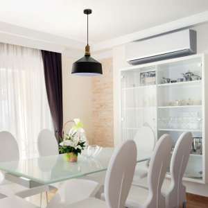 Пендел черен/дървен връх Ø350mm V-TAC VT-7545 | AVStore