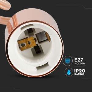 Пендел розово злато Ø36mm V-TAC VT-7448 | AVStore