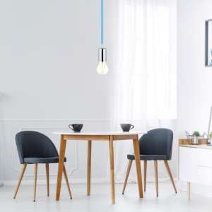 Пендел метален/син кабел Ø36mm V-TAC VT-7338 | AVStore