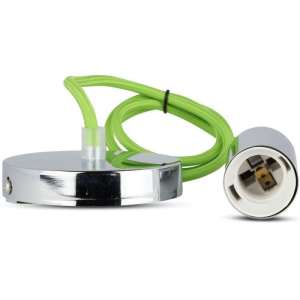 Пендел метален/зелен кабел Ø36mm V-TAC VT-7338 | AVStore