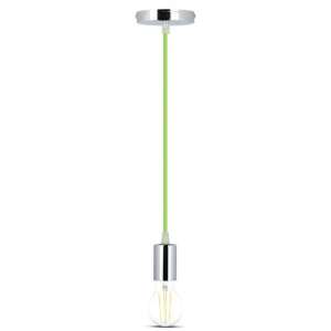 Пендел метален/зелен кабел Ø36mm V-TAC VT-7338 | AVStore