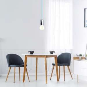 Пендел метален/светлосин кабел Ø36mm V-TAC VT-7338 | AVStore