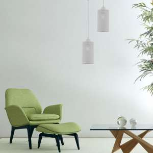 Бял пендел цилиндър Ø130mm V-TAC VT-7132 | AVStore