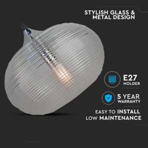 Диамантен пендел Ø330mm V-TAC VT-7350 | AVStore