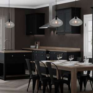 Стъклен пендел сфера Ø285mm V-TAC VT-7281 | AVStore