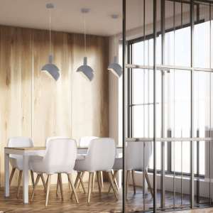 Пендел алуминиев с подвижна част Ø180mm V-TAC VT-7100 сив | AVStore