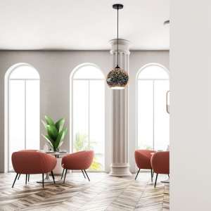 Стъклен пендел сфера Ø250mm V-TAC VT-7256 | AVStore