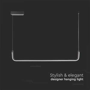 LED пендел висящ 12W 4000K V-TAC VT-7769 черен | AVStore