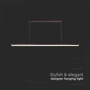 LED пендел висящ 23W 4000K V-TAC VT-7771 черен | AVStore