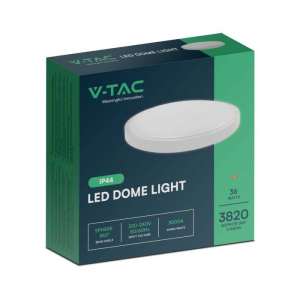LED плафон кръгъл 36W 3000K VT-8630 V-TAC бял | AVStore