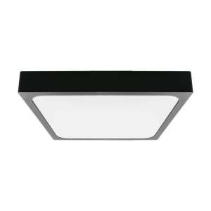 LED плафон квадратен 18W 3000K VT-8618 V-TAC черен | AVStore