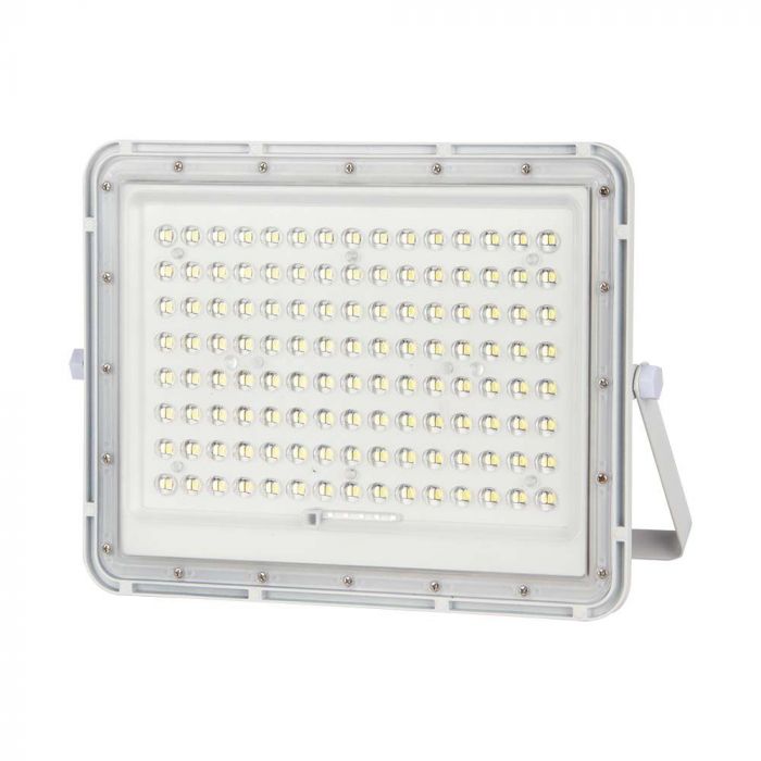 LED соларен прожектор 20W 6400K VT-180W бял | AVStore