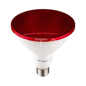 LED крушка 17W PAR38 Червена светлина VT-1227 V-TAC E27 | AVStore