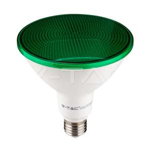 LED крушка 17W PAR38 Зелена светлина VT-1227 V-TAC E27 | AVStore