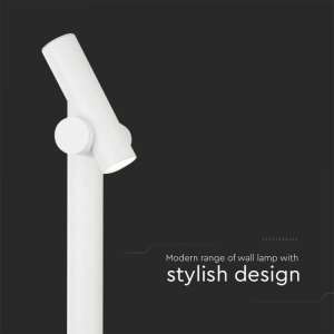 LED двустранна лампа 4W 3000K VT-1187 V-TAC бяла | AVStore