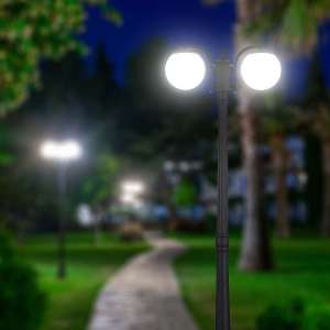 Осветително тяло (2xE27) VT-1232 V-TAC черно 2 метра | AVStore