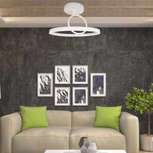 LED плафон кръгъл 37W 4000K VT-7907 V-TAC бял | AVStore