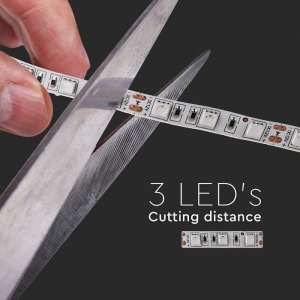 LED лента 11W/M 4000K IP20 12V VT-5050-60 V-TAC ролка 5 метра | AVStore