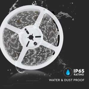 LED лента 11W/M 4500K IP65 12V VT-5050-60 V-TAC ролка 5 метра | AVStore