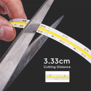 LED COB лента 10W/M 3000K IP20 24V VT-COB-421 V-TAC ролка 5 метра | AVStore