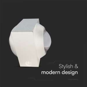 LED COB стенна лампа 2W 3000K VT-2503 V-TAC бяла | AVStore