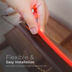 LED COB лента червена 10W/M IP67 24V VT-COB 320 V-TAC | AVStore