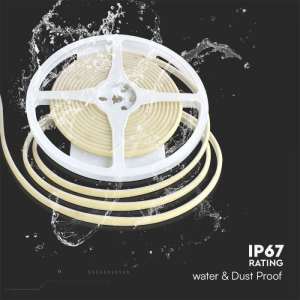 LED COB лента синя 10W/M IP67 24V VT-COB 320 V-TAC | AVStore