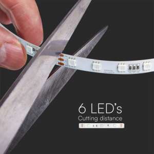 LED лента MAGIC 13W/M RGB IP20 24V VT-5050 V-TAC комплект | AVStore