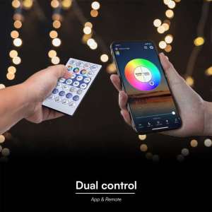 LED лента MAGIC 13W/M RGB IP65 24V VT-5050 V-TAC комплект | AVStore