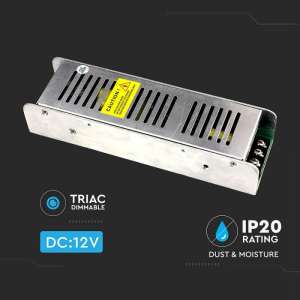 Захранване за LED лента V-TAC димиращо 12V 150W IP20 VT-20154D | AVStore