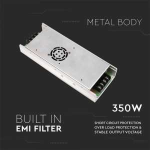 LED захранване V-TAC Slim 12V 350W IP20 VT-20352 | AVStore