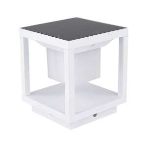 LED соларна лампа фенер със сензор за движение 2W 3000K VT-11022 V-TAC бяла | AVStore