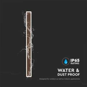 LED стенна лампа 17W 4000K VT-11117 V-TAC кафява | AVStore