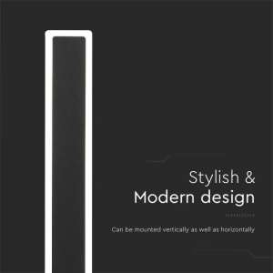 LED стенна лампа 17W 4000K VT-11117 V-TAC черна | AVStore