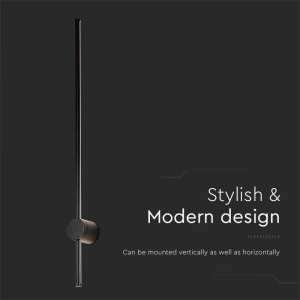 LED стенна лампа 12W 4000K VT-11112 V-TAC черна | AVStore