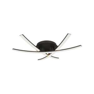 LED плафон 20W 3000K VT-7792 V-TAC черен | AVStore